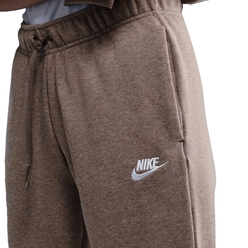 Nike Calca DQ5191-214 F FLC MR PANT Marrom Algodao -3-